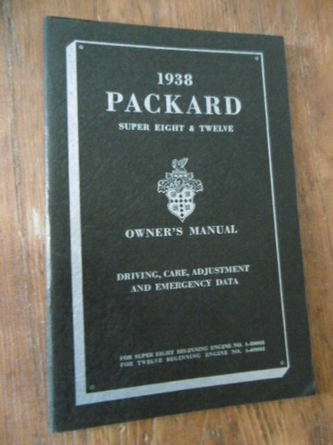 Packard 1938 super eight - , &