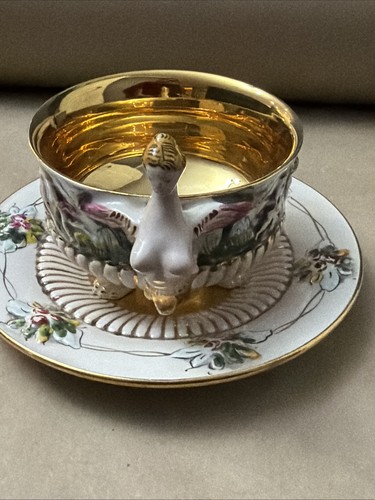 Tazza piattino vintage r - tazza, e