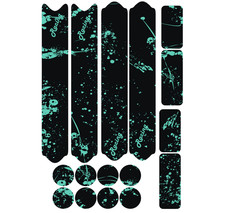 Kit 16 Adesivi Bici Nero