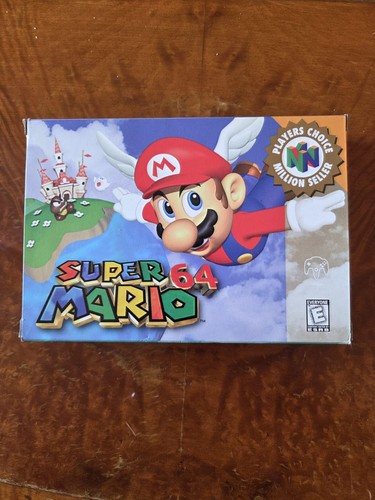 N64 super mario - mario, 64