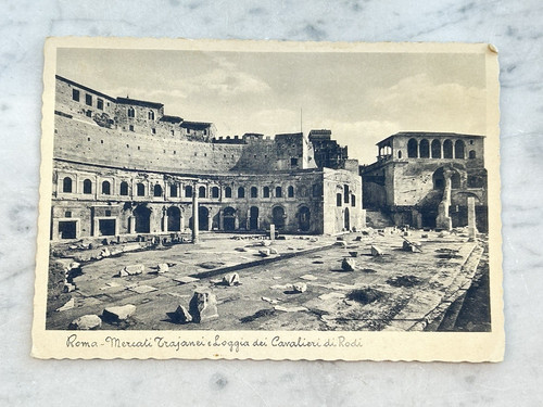 Roma mercati trajanei loggia - roma-mercati,