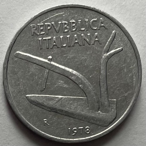 Italy lire minted - 10,