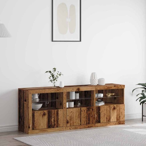 Madia led legno vecchio - led, x
