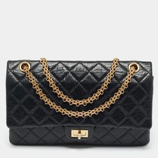 Borsa Chanel nera trapuntata