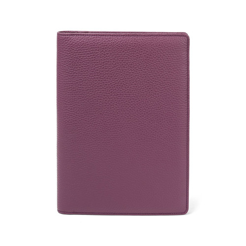 Portablocco pelle purple - in,