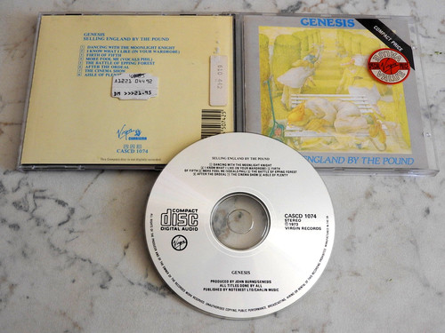 Genesis selling england the - genesis,