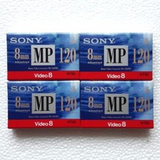 Cassette Video 8mm SONY MP 120 min - 4 Cassette Video 8 Sigillate - OTT