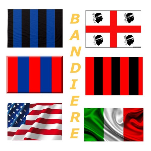 Bandiera italia sardegna - italia,