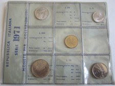 Set monete Italia 1971