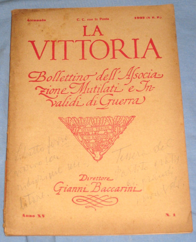 Vittoria gennaio 1932 - la,