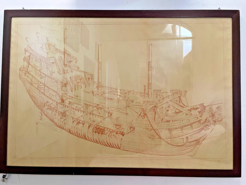 Disegno galeone anni - anni, '50