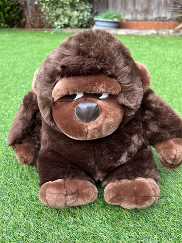 Peluche gorilla marrone - peluche,