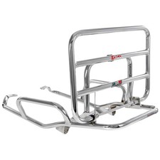 PORTA BAULE PORTAPACCHI FACO CROMATO VESPA 50 PK S XL HP POSTERIORE FACO 0802C