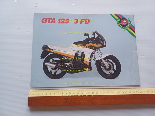 Garelli gta 125 - 3, depliant