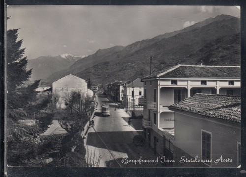 Cartolina borgofranco ivrea - borgofranco, d'ivrea