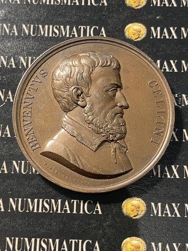 Medaglia bronzo benvenuto - medaglia,