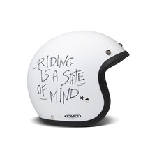 Casco Jet Cafe Racer DMD RETRO