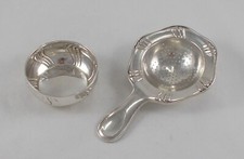 *RAR* Colino Elegante + Vassoio Stile Chippendale Argento 835 Lutz&Weiss