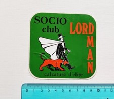 ADESIVO SOCIO CLUB LORD MAN