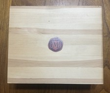 CASSA DI VINO MASSETO  2019 VUOTA ORIGINALE 3x750ml