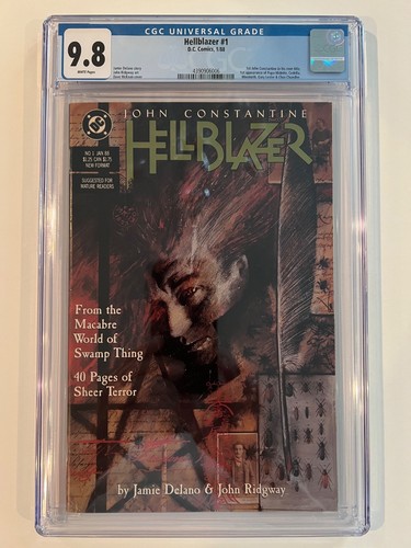 Hellblazer cgc 8 - #1, nm/m