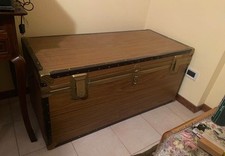 Baule antico in Metallo da