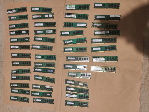 Usato lotto ram ddr2 da - -, 47