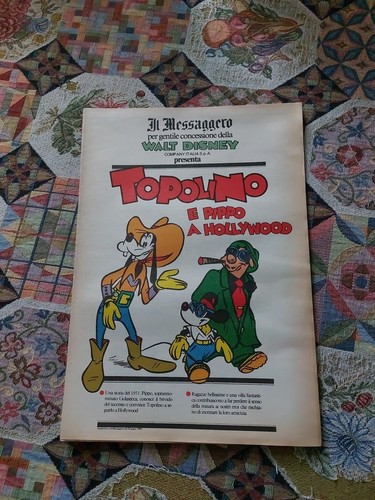 Disney allegato messaggero - disney,