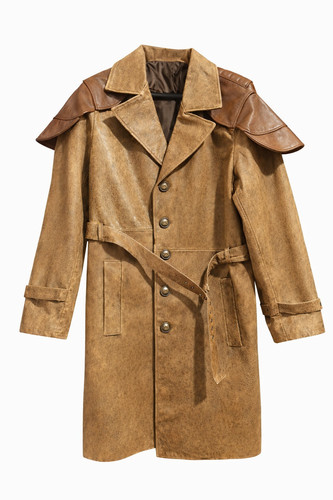 Autentico trench uomo - , pelle