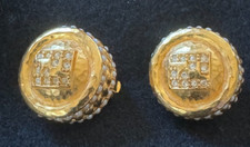 Orecchini a clip Fendi vintage