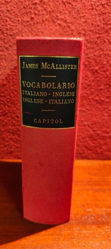 Vocabolario italiano inglese - inglese,