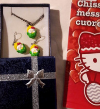Hello Kitty Parure Orecchini E