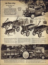 1964 PAPER AD Air Force Jeep