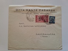 Busta da AMG FTT Trieste 30-8-48 con Cinquantenario Radio per Varese