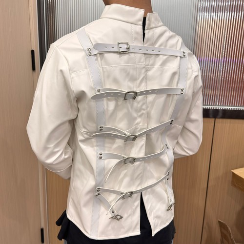 Bondage pelle camicia di - pu,