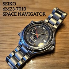 Seiko 6m23 7010 space - 6m23-7010,