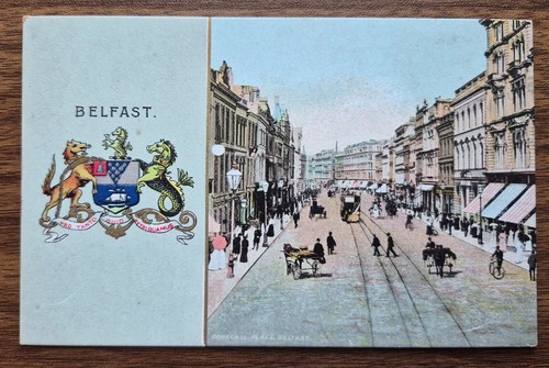 Belfast postcard donegall - postcard,
