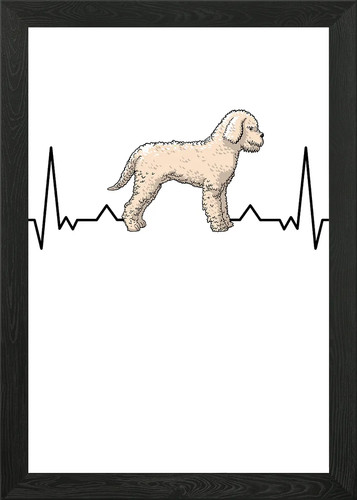 Lagotto romagnolo poster arte - lagotto,