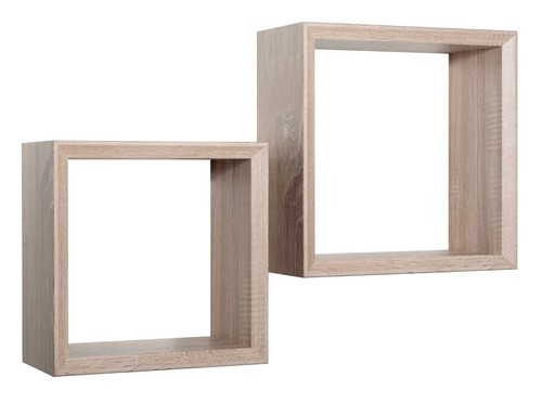 Set mensole cubo - cubo, parete