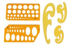 Modello di disegno righello