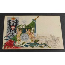 Cartolina Al Valore Militare - 24 Giugno 1866 - Campagna Udine Ferrara Salerno