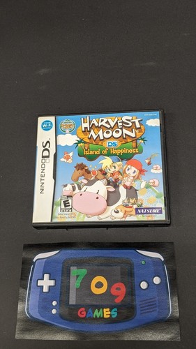 Harvest moon island of - moon, ds: