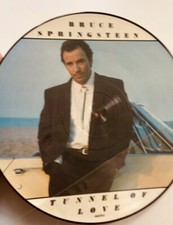 Lp Picture BRUCE SPRINGSTEEN - TUNNEL OF LOVE Raro PICTURE 460270 0 UK PRESS