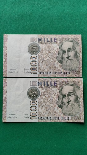 1000 lire repubblica - 1000,