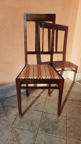 Set sedie in rovere - set, no.6