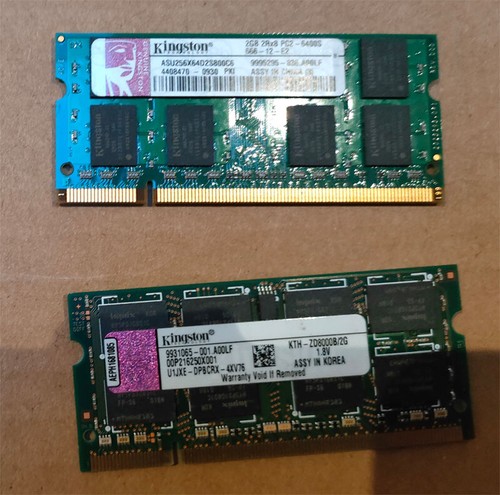 Memoria ram dell - 2, gb