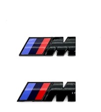 2x BMW M emblema ala laterale