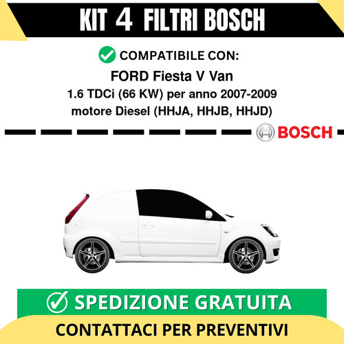 Kit bosch filtri - filtri, tagliando