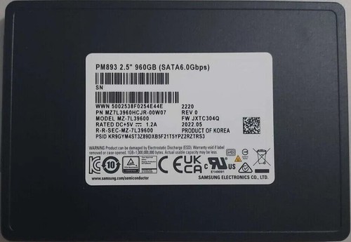 Lotto ssd tlc - tlc, pm893