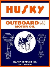 HUSKY 2 Cycle Outboard Boat